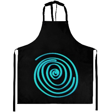 Discover green line circle Aprons