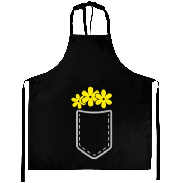 Discover Flower Pocket gift flowers Aprons