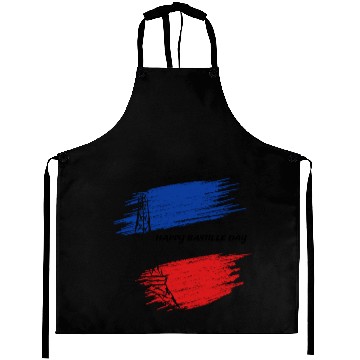 Discover Happy Bastille Day Aprons