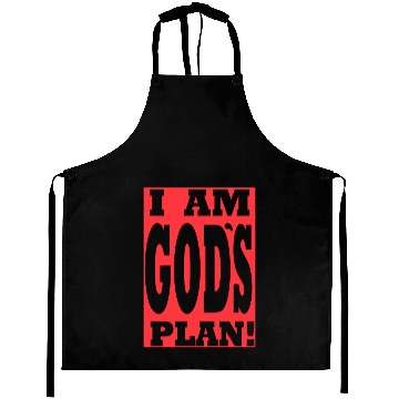 Discover I AM GODS PLAN Aprons