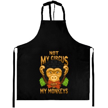 Discover Not My Circus Not My Monkeys / Affe Aprons