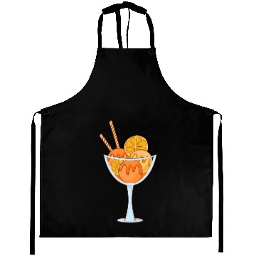 Discover Icecream Gelato Sundae Summer Sherbet Food Aprons