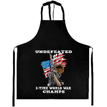 Discover Undefeated World war 2 veteran Aprons