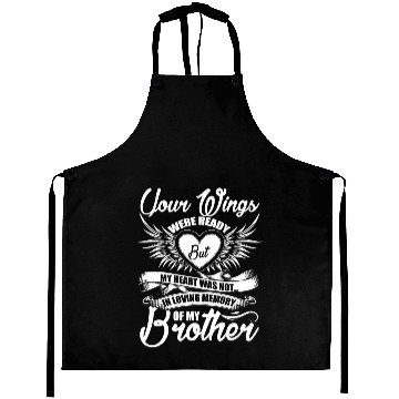 Discover In Loving Memory Of My Brother Aprons