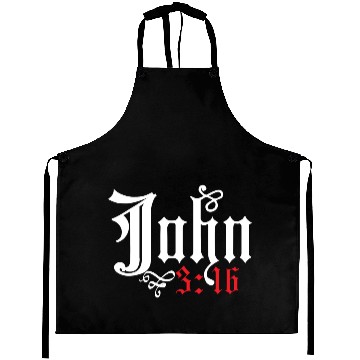 Discover JOHN 3:16 Aprons