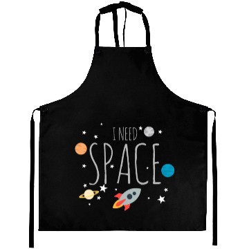 Discover I Need Space Aprons