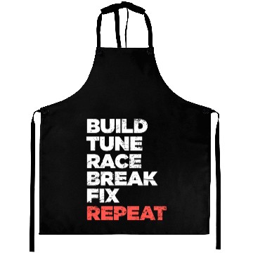 Discover Funny Race Car Racing Gift Aprons