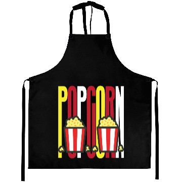 Discover Popcorn Night Aprons