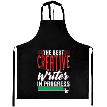 Discover Creative Writer In Progress Aprons