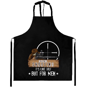 Discover Long Range Shooting Gun Hunter Aprons