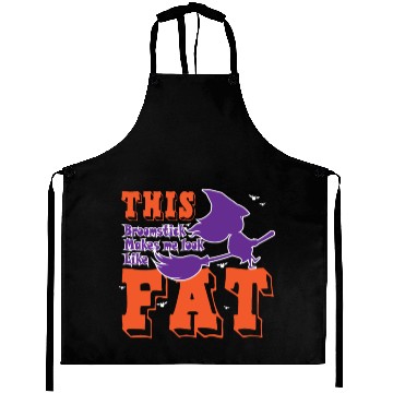 Discover Funny Witch Halloween Aprons