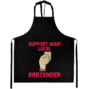 Discover support Shots Party Alcohol trust me Bartender Aprons