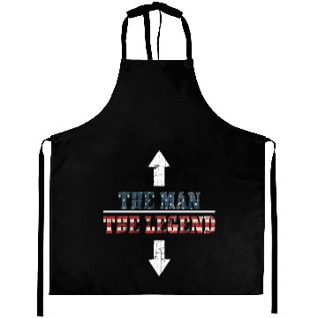 Discover The man The legend 2 Aprons