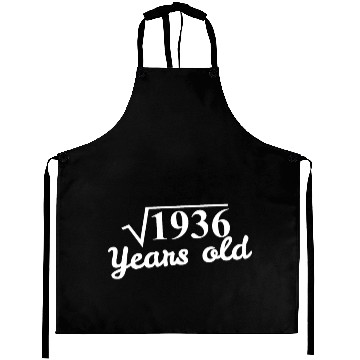 Discover Square root 1936 years old - 44th Birthday Gift Aprons