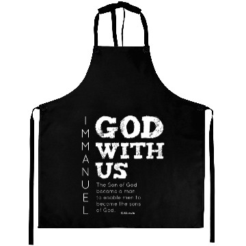Discover Immanuel, God with us Aprons
