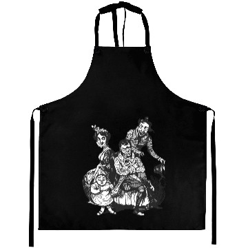 Discover creepy halloween Aprons