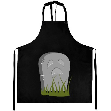 Discover gravestone halloween Aprons