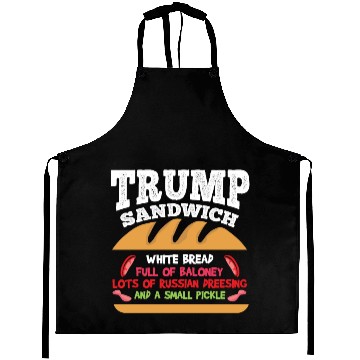 Discover Trump Sandwich Aprons