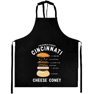 Discover the world famous cincinnati cheese coney chef Aprons