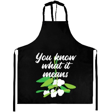 Discover Mistletoe Aprons
