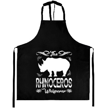 Discover The Rhinoceros Whisperer Aprons