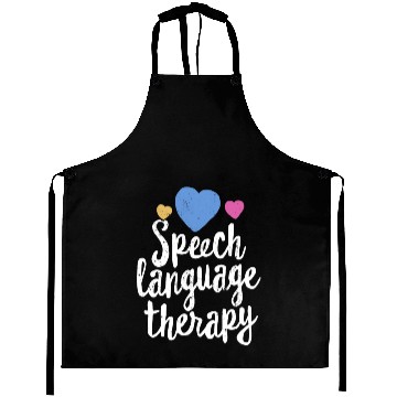 Discover Speech Language Therapy Aprons Speech Pathologist SLP Gift