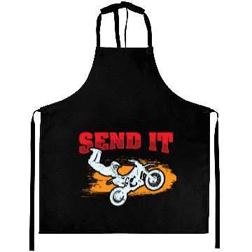 Discover Motocross Dirt Bike Send It Aprons