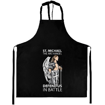 Discover St Michael the Archangel Saints Angel Catholic Aprons