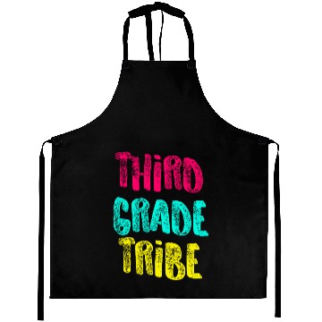Discover Third Grade Tribe Light Funny Third Grade 3rd Teacher Appreciation Gift Aprons