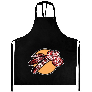Discover Indian American Native American Skull Gift Aprons