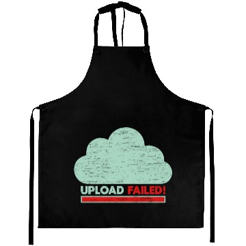 Discover Clouds Upload failed IT geek tech Aprons