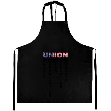 Discover Union Power Pro Labor Union Worker Protest Light Aprons