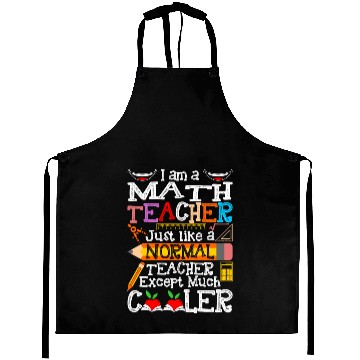 Discover Im A Math Teacher Aprons
