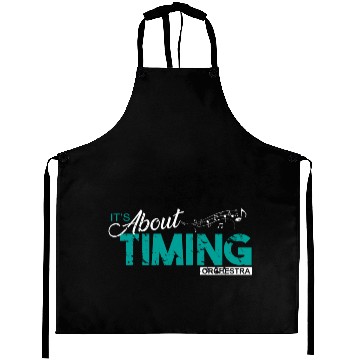 Discover It’s about Timing Orchestra present birthday Aprons