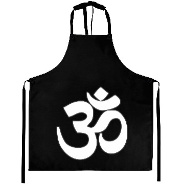 Discover Om Hindu Symbol Aprons