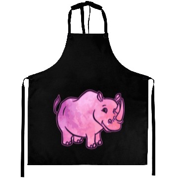 Discover Rhinoceros Happy Aprons