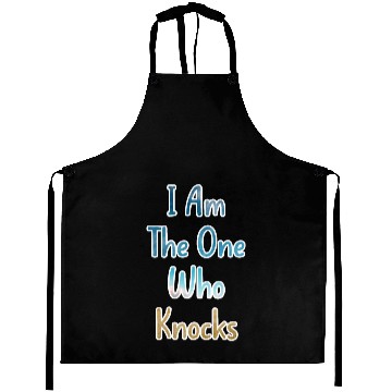 Discover The One Who Knocks - Breaking Bad Aprons