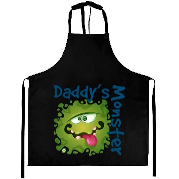 Discover Daddy's Monster - Green Aprons