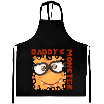 Discover Daddy's Monster - Orange Aprons