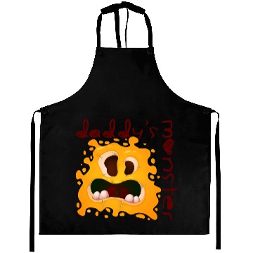 Discover Daddy's Monster - Pumpkin Aprons