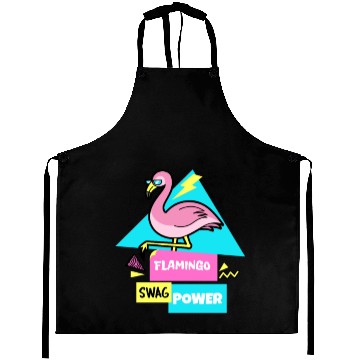 Discover FLAMINGO SWAG POWER Aprons