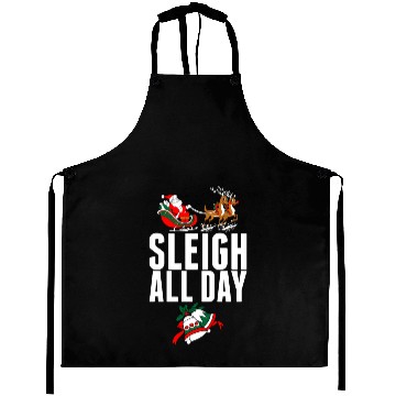 Discover Sleigh All Day Aprons