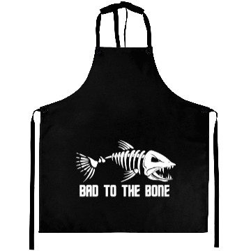 Discover Bad To The Bone Fish Aprons
