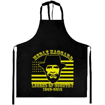 Discover MERLE HAGGARD Aprons
