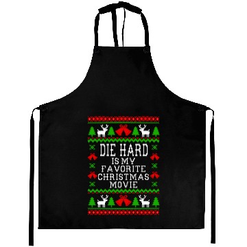 Discover Die Hard Is My Favorite Christmas Movie Aprons