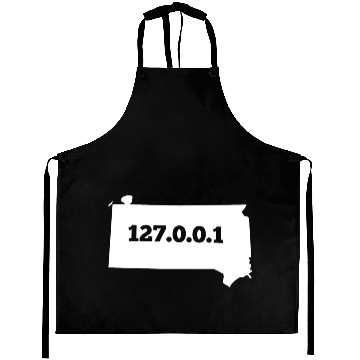 Discover South Dakota 127.0.0.1 Home Computer Nerd IP Address Aprons