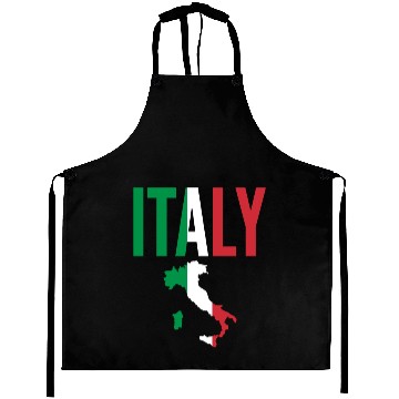 Discover Italian Gift - Italy Map Country Aprons