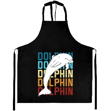 Discover Animal Print Gift Dolphin Aprons