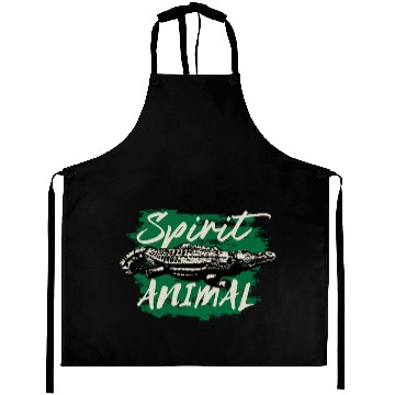 Discover Animal Print Gift Crocodile Aprons