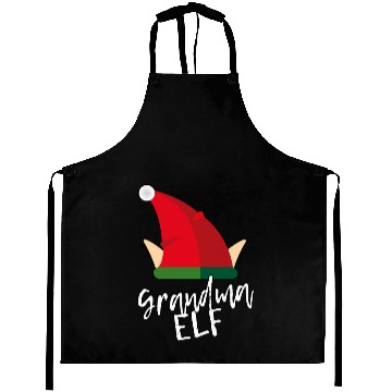 Discover Grandma Elf Christmas Costume Aprons